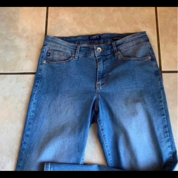 Chaps Ralph Lauren Cropped Jeans - Picture 2 of 6